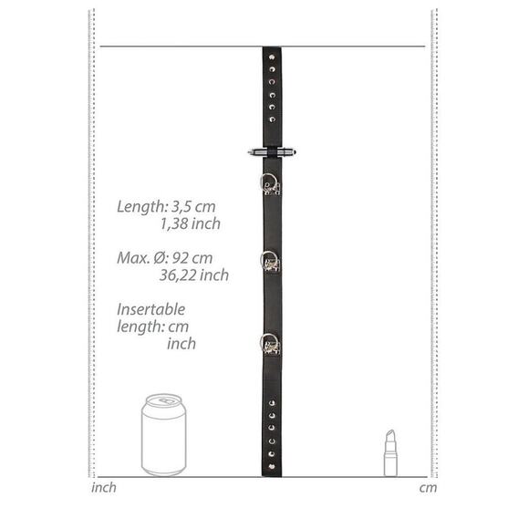 ?B2G1?OUCH! SHOTS AMERICA Sexy Adjustable Cuff Belt With Bullet Holder & Bullet main image 4